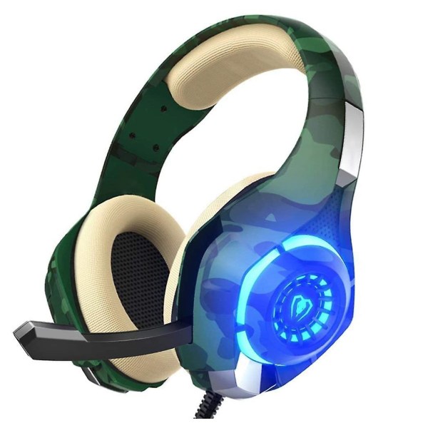 Gaming Headset Med Mikrofon camouflage