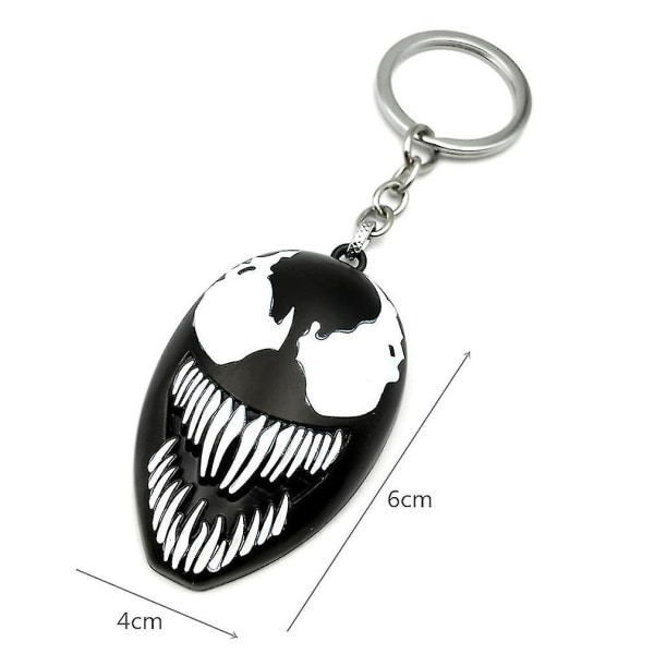 Venom Deadly Guardian Venom Mask modell nyckelring nyckelring hänge