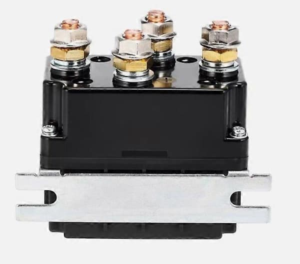 Vinschsolenoidrelä, förseglad typ 500A, 12V elektrisk vinsch trådlös kontrollsats