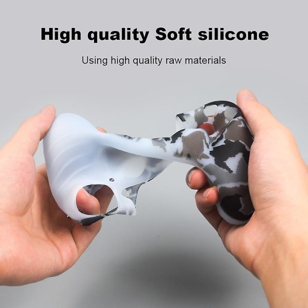 Beskyttelsesetui til controller, blød silikone gel gummi skin cover til PS4 Pro Slim gamepad Non-slip-5
