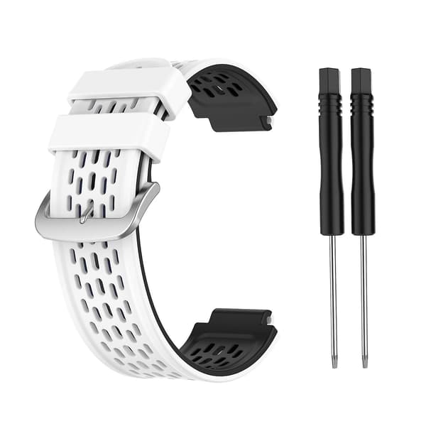 For Garmin Approach S2 / S4 silikonklokkerem White Black