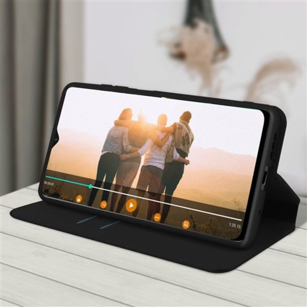 Case till Xiaomi Poco M3 Folio Wallet Function Stand svart