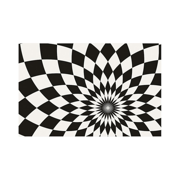 Visuell Gradient Matta Vardagsrum Kontor Golvmattor 3D Områdesmatta Color 1 80x120cm