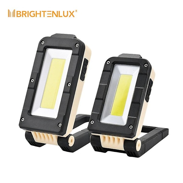 USB Genopladelig Arbejdslampe, COB LED Magnetisk Inspektionslampe, Udendørsbelysning, Lommelygte, Bærbar Mini Lommelygte, Med Magnetisk Base og Krog, S