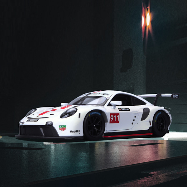 1:24 Porsche -automalli, metalliauto, urheiluautomalli, koriste, poikien lahja, keräilijän lahja
