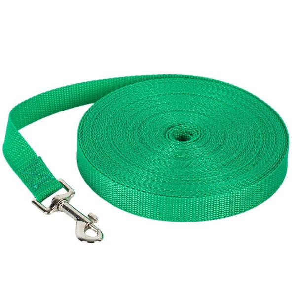 50m hundkoppel för husdjur, utomhus spårningskoppel för stora hundar green 1.5m*2cm