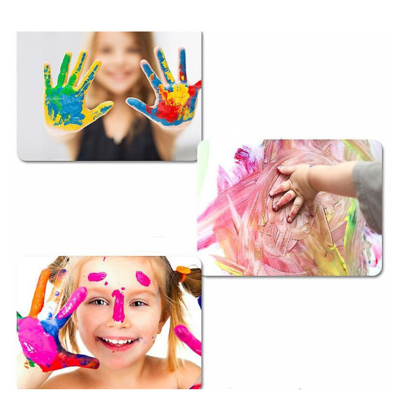 Vaskbar barnemaling 10 farger, 6 farger 6 color