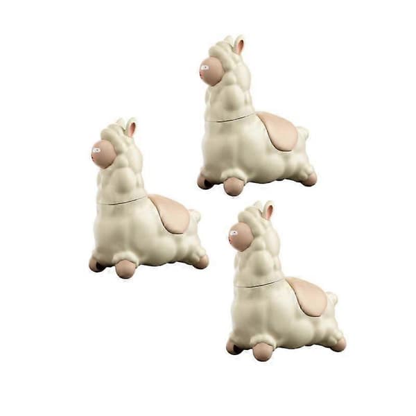[LCS]Spitting Lama Vandlegetøj, Alpaca Interaktiv Vandspreder, Hovedrystende Sprøjte 3pcs