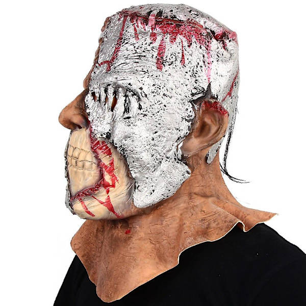 Frankenstein Latex Maske Halloween Horror Fest Kostume Rekvisitter Mov yellow