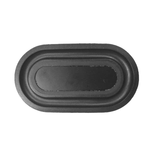 2PCS Subwoofer Bas Passiv Radiator Passiva Membran för att Förbättra Låg Volym Silver