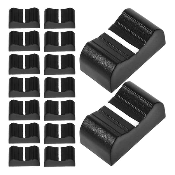 Fader Caps Mixer Plastik Trykhætter til Potentiometer 60 Stk Konsol