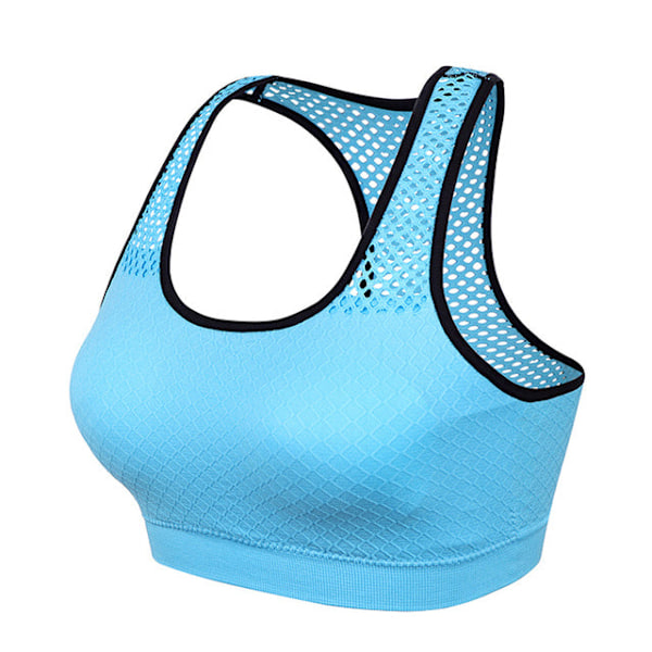 Joogaliivit Langattomat Push Up Urheiluliivit Top Iskunkestävät Treeniliivit Naisille Vihreä S Green