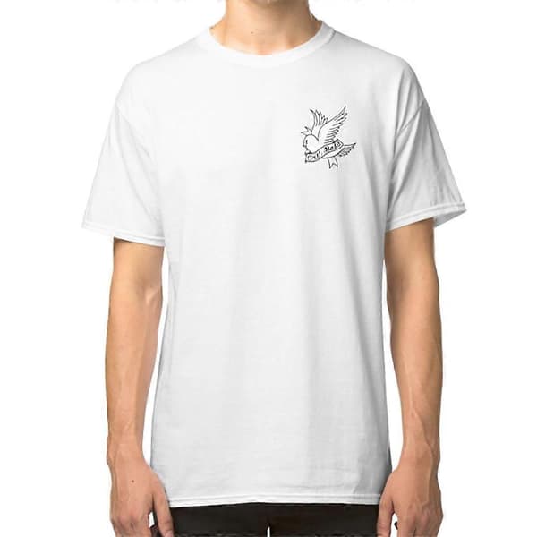 Crybaby Lil Peep T-paita white XL