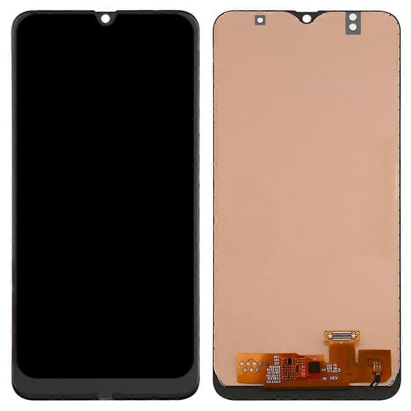 incell LCD-skärm för Galaxy A30 / A50 / A50s (stöder ej fingeravtrycksidentifiering) med Digitizer Full Assembly (svart) Black
