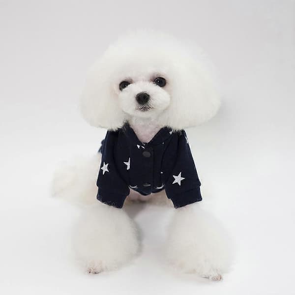 Kæledyrstøj Kæledyr efterårs- og vintertøj Hund femstjernet sweater m