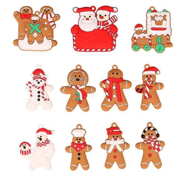 [LCS]Julgransdekorationer Julgransprydnader Pepparkaksgubbe För style 5