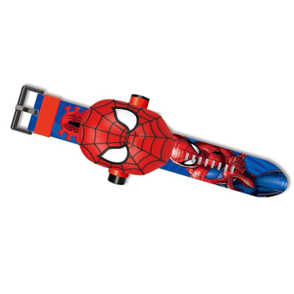 Børns Sødt Tegneserie Armbåndsur Legetøj Høj Præcision Børn Projektor Ur Legetøj til 3 til 8 År Gamle Drenge og Piger til Spiderman 0.4