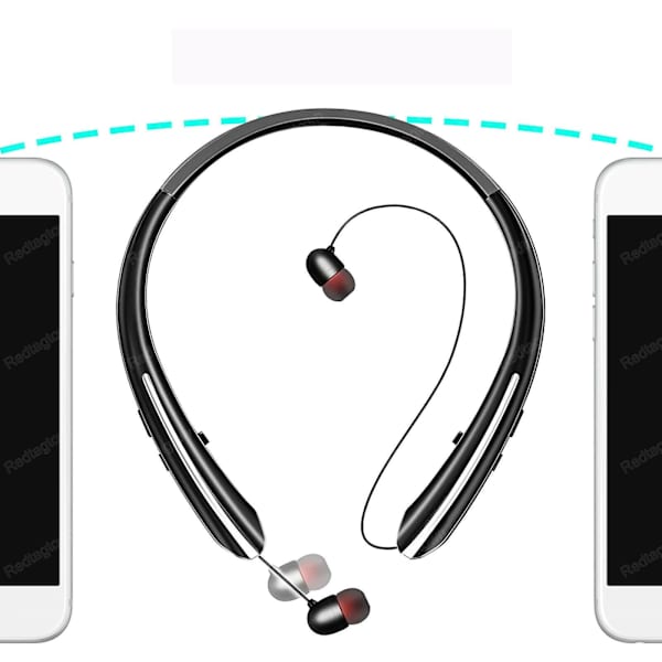 Bluetooth Hörlurar Black