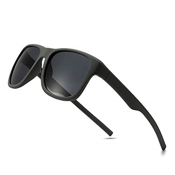 Uv400 Sports Solbriller med Øjenbeskyttelse Black