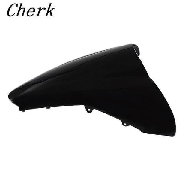 [LCS]Ny Motorcykel Sort Dobbelt Boble Forrude ABS Til Honda VFR 800 2002-2009