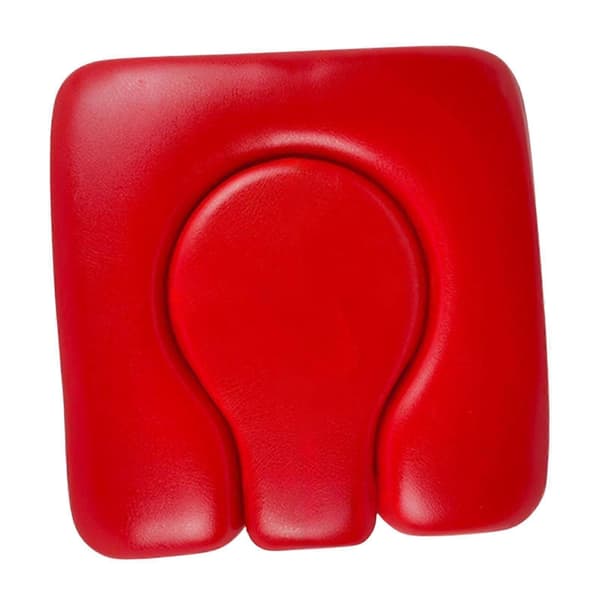 Polstret toalettsete pute, for eldre, bærbar, universell erstatningspute red