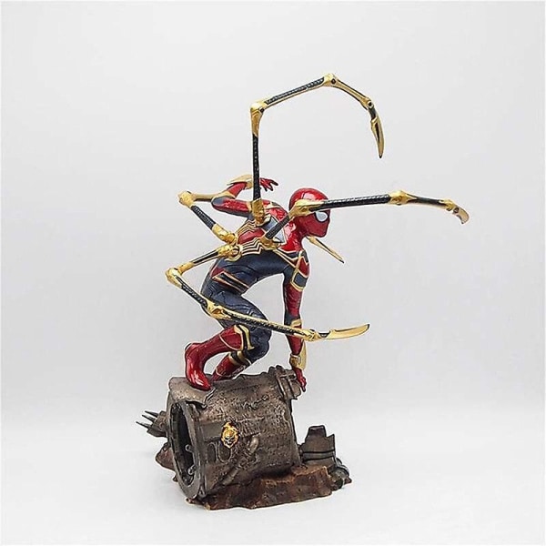 Marvel Avengers Iron Spider Actionfigur Spiderman-modellleksaker|actionfigurer