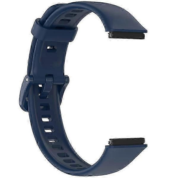 Kompatibel med 7 silikonklokke erstatningsrem OceanBlue