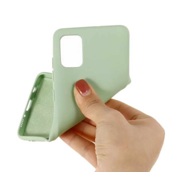 Grønt flydende silikonecover til din Samsung Galaxy A51