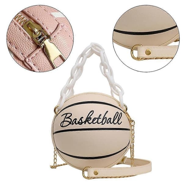 Dame Basketballformet Mini Kæde Pung Skuldertaske Messenger Håndtasker