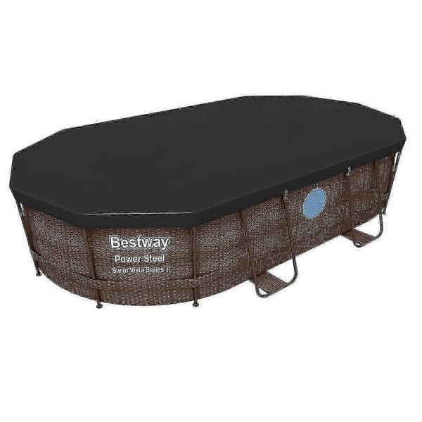 Bestway 58425 Oval Frame Poolskydd 427 x 250 x 100 cm