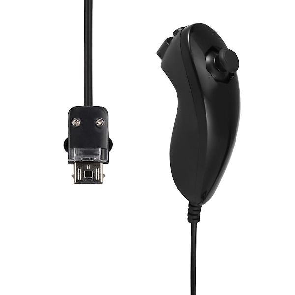 Wii Nunchuck Controller, Nunchuck Controllere Til Nintendo Wii Videospil black