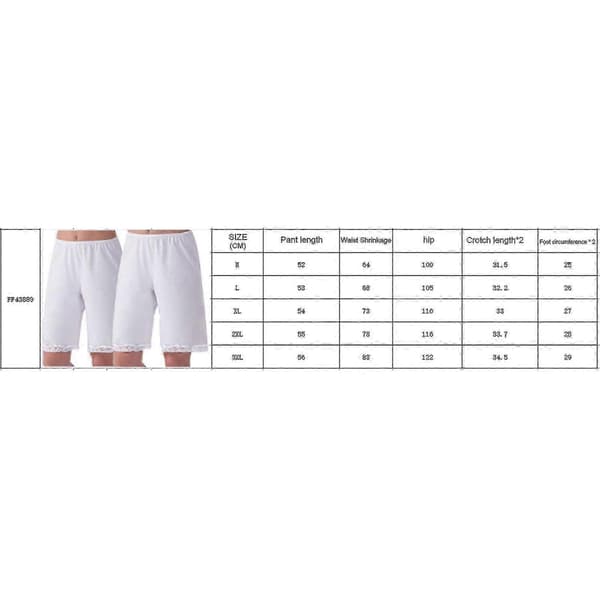 Mjuka silkeshorts - Klassiska nattkläder underkläder för damer White M