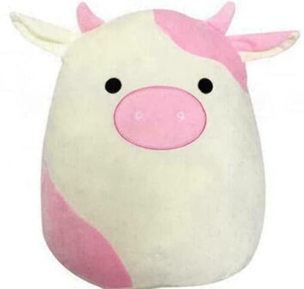 Bløde Plyslegetøj Udstoppede Dyr Dukke Søde Børne Gave Legetøj Pink cow