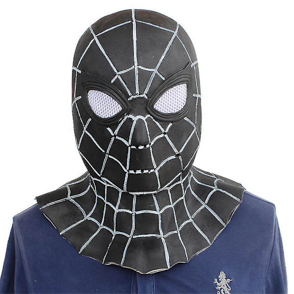 Spider Man Maske Helteekspedisjon Hodeplagg Maske Svart Sneaked Hal
