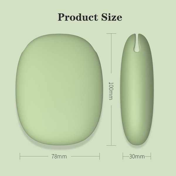Hörlursfodral MÖRKGRÖN Dark green