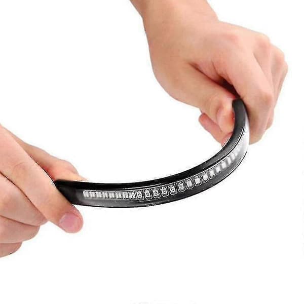 [LCS] Multifunktionel LED Motorcykel Strip Lys Bremse Baglygte Blinklys Nummerplade