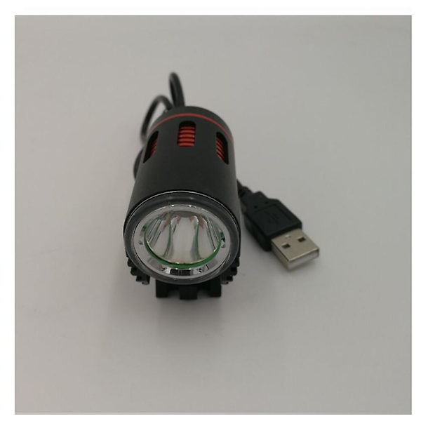 Super Klart Vandtæt Cykellygte Sæt Smart Cykellygter USB Genopladelig