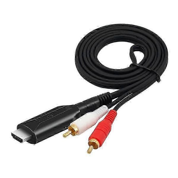 (Ny) 1m HDMI ARC til RCA lydkabel lyduttrekkeradapter for lydsystemer og høyttalere Not Specified