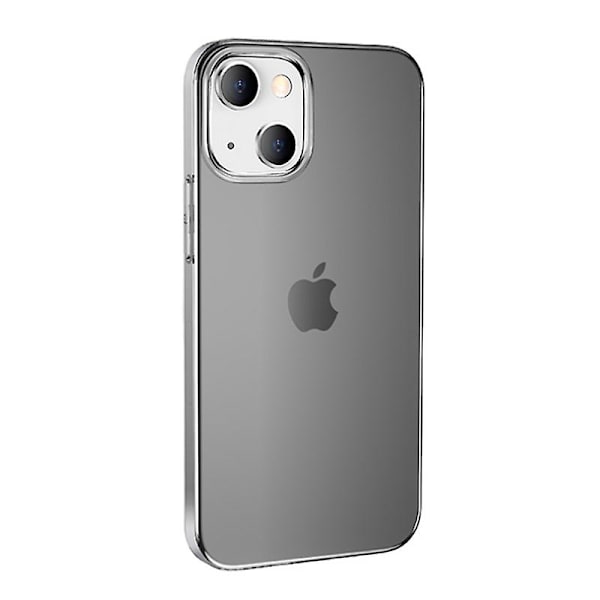 Gjennomsiktig Mykt TPU Telefondeksel For Iphone 13 13pro Pro Max Mini Black Transparent iPhone 13 ProMax