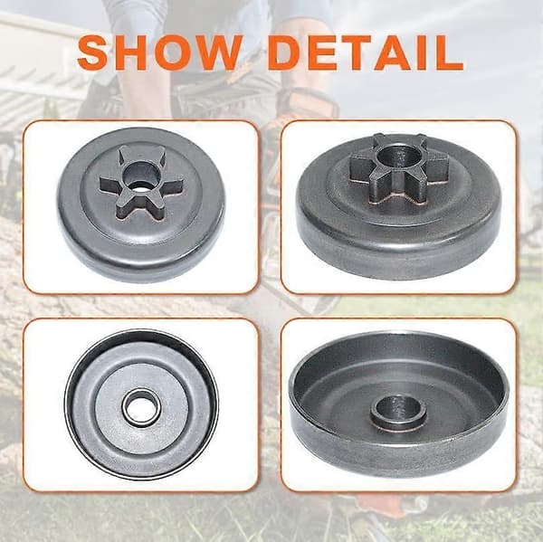 [LCS] Koblingstromle til Echo CS-300, CS-3000, CS-301, CS-305, CS-306, CS-330MX4, CS-340 og mere. Reservedel med OEM-koder 17500539133 & V555000170