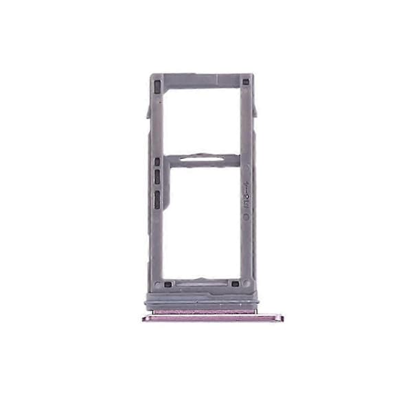 Erstatnings SIM- og Micro SD-kortbakke til Samsung Galaxy S9 Plus/S9 - Holdbart opbevaringstilbehør Purple
