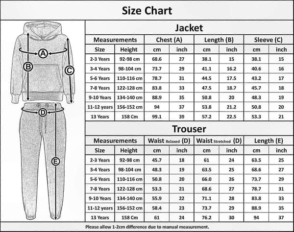 Ensfarget unisex hettegenser med joggebukse Aqua 5-6 Years