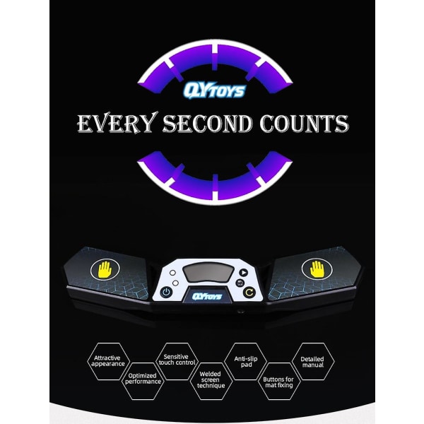 Cube Timer Mat Speeding Kilpailuajastin Harjoitusmatto Speed Cub