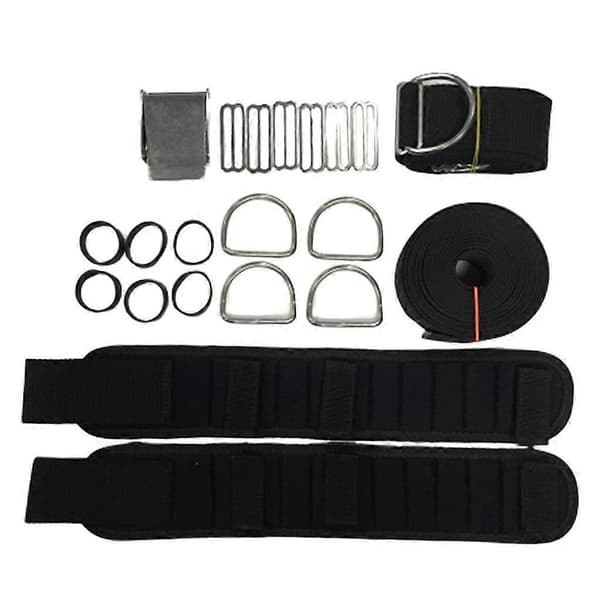 Scubadykking Ryggplate Sele Donut BCD Holder Skrittstropp Vektbelte