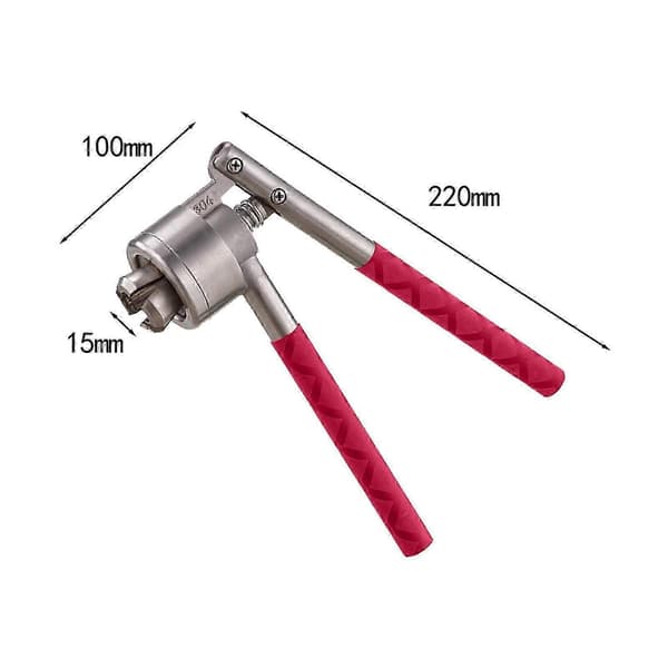[LCS]Vial Crimper, flaskekapselmaskin, flaskekrymping, multifunksjon for parfymeflasker 15A