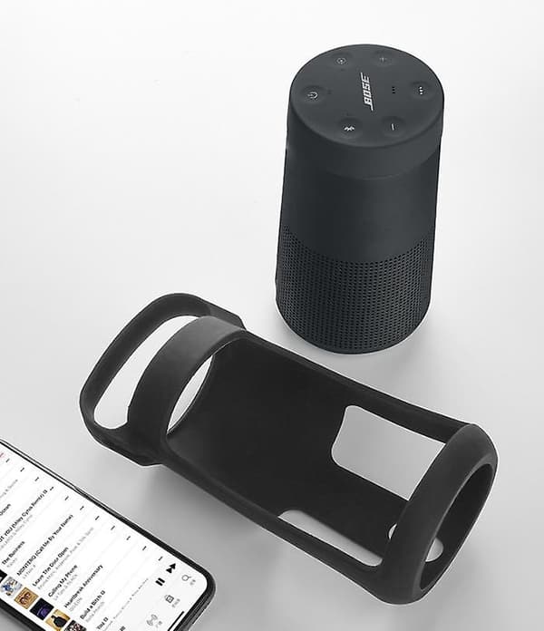 [LCS] Silikonskyddsfodral kompatibelt med Bose Soundlink Revolve Black