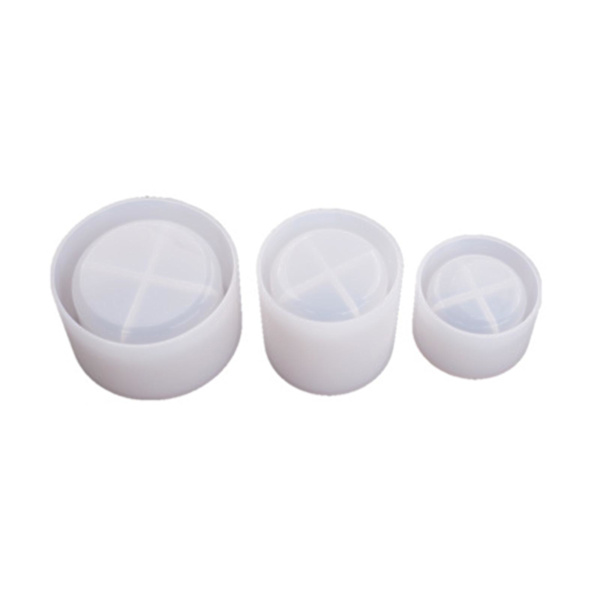 DIY Cylindrisk Blomsterpotteform Multifunktionel Håndlavet Håndværk Silikoneform Til Hjemmekøkken Bar 3pcs