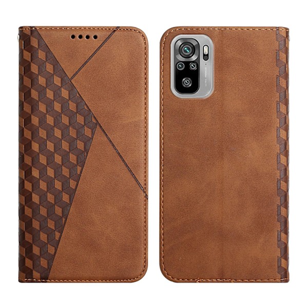 Fodral för Xiaomi Redmi Note 10s Premium PU Läder Folio Etui