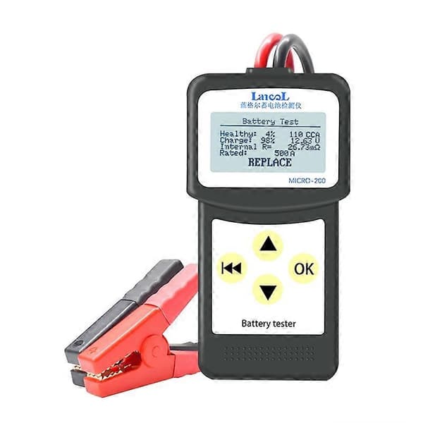 MICRO-200 Bilbatteritester Batteri Intern Modstand Levetidsanalysator Not Specified