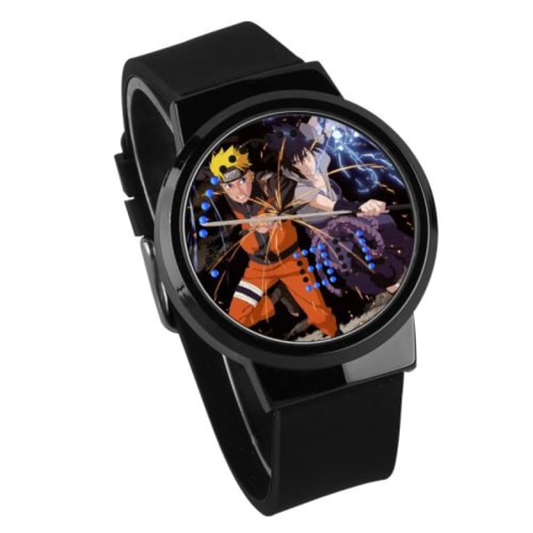 Vandtæt lysende LED digital touch ur - NARUTO # 2